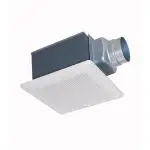 พัดลมระบายอากาศแบบต่อท่อฝังฝ้า หน้ากากพลาสติก ลายตาราง มิตซูบิชิ รุ่น VD-10Z4T6 4 นิ้ว