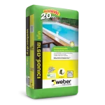 ซีเมนต์ผสมสำเร็จรูปกันรั่วซึม เวเบอร์ดราย เท็ค Weberdry tec