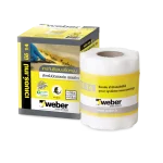 เทปกันซึมแบบยืดหยุ่น สำหรับรอยต่อ เวเบอร์เทป บีอี 14 Webertape BE14