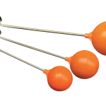 ลูกลอย สีส้ม ก้านทองเหลือง แข็งแรง