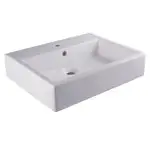 อ่างล้างหน้าทรงเหลี่ยม วางเคาน์เตอร์ ยี่ห้อNasco รุ่นPlus1